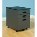 Studio Designs Studio Designs 51101 File Cabinet Pewter - Black 51101Box